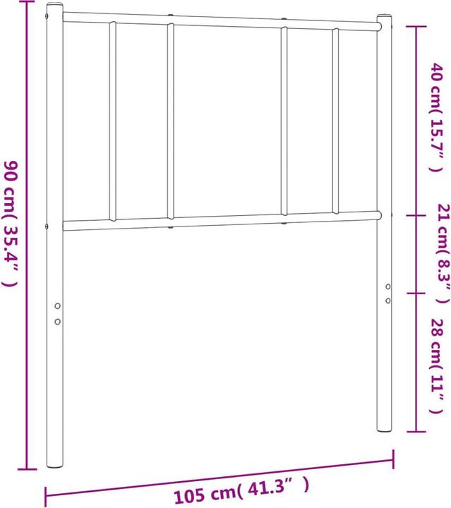 Produktbild VidaXL Sulo (105 x 3 x 90 cm)