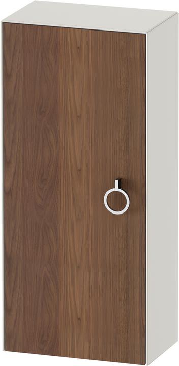 Produktbild Duravit White Tulip Halbhochschrank, Breite 400 x Tiefe 240mm, 1 Tür Anschlag links mit Griff, WT13