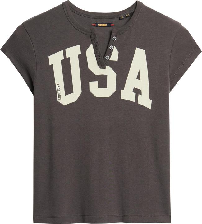 Image du produit Superdry T-shirt à motif et encolure crantée Athletic Essentials (16)