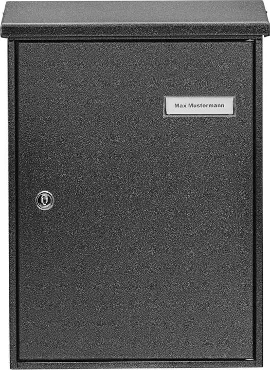 Actual product image Burg Wächter Letter Box LETTER H370xW270xD92mm Galvanised Steel Iron Insert-W230xH32mm