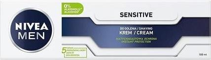 Actual product image NIVEA Men Sensitive łagodzący krem do golenia 100ml (100 ml)