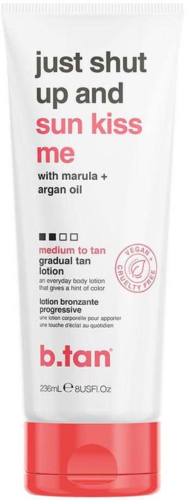 Produktbild B.Tan Just Shut Up & Sunkiss Me Gradual Medium Tan Lotion 236 ml (Selbstbräunungscreme, 236 ml)