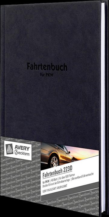 Produktbild Avery Fahrtenbuch (A5, Speziallineatur, Harter Einband)