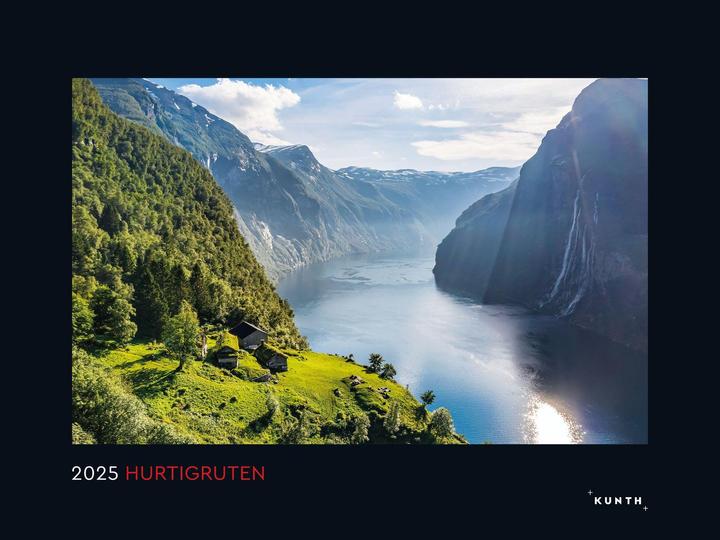Actual product image Hurtigruten - Wall Calendar 2025 (No binding, German)