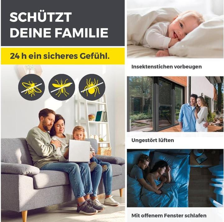 Produktbild Easymaxx Fliegengitter Teleskop, Breite: 270 cm, UV Schutz: Nein