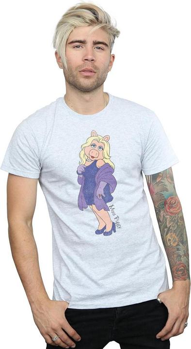 Immagine prodotto Disney The Muppets Classic Miss Piggy Maglietta Uomo (XL)