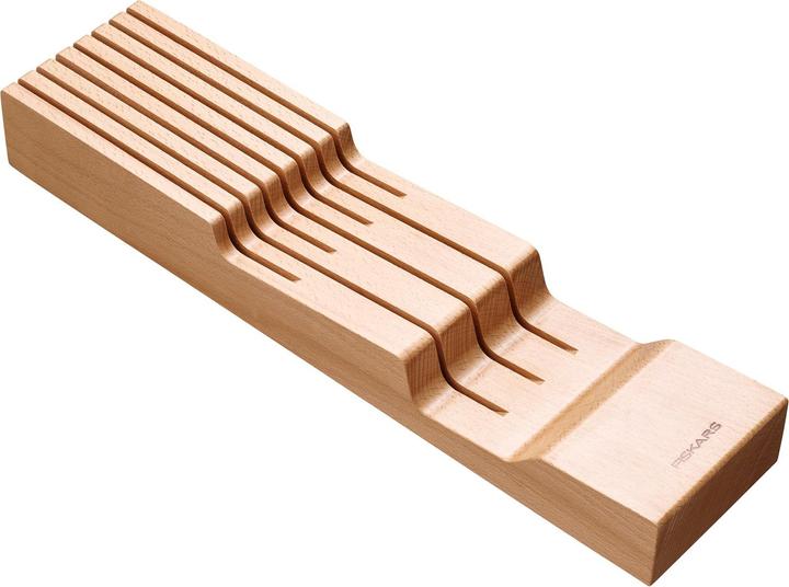 Actual product image Fiskars All Steel Drawer knife block