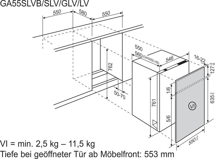 Immagine prodotto Electrolux GA55LV