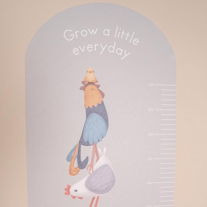 Produktbild Little Dutch Messlatte Wandsticker / Wandaufkleber Little Farm