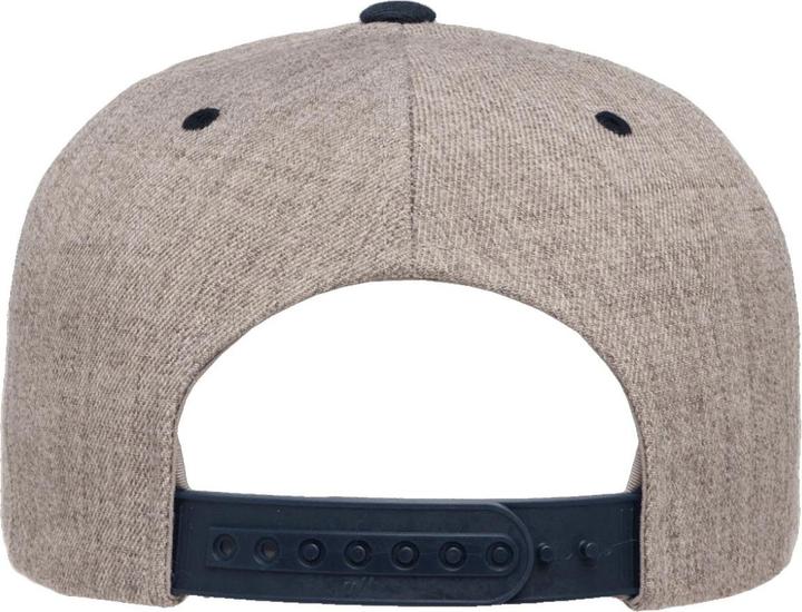Actual product image Yupoong Mens The Classic Premium Snapback 2-Tone Cap (One size)