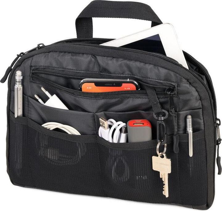 Immagine prodotto Troika TRANSFORM PACK Borsa da viaggio e sacchetto a soffietto, noir (14.50 l)