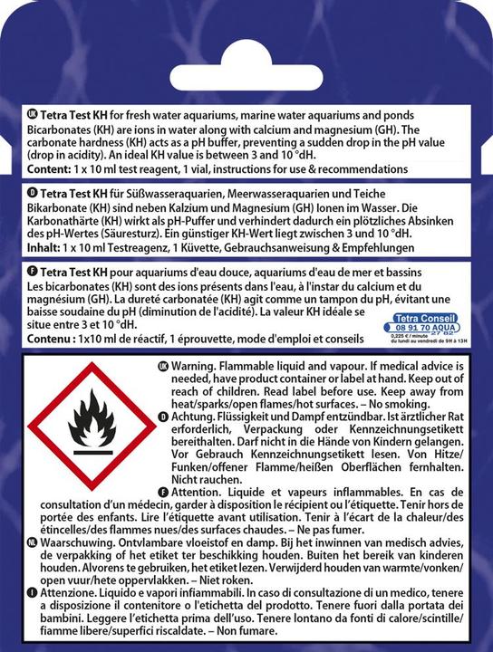Produktbild Tetra Test KH (Wasserpflege Aquarium)