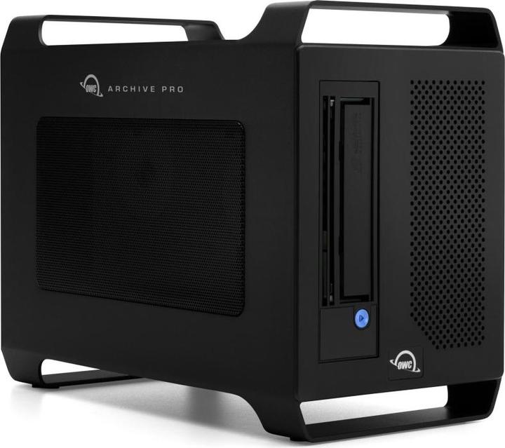 Image du produit OWC Solution de stockage/archivage de bandes Mercury Pro LTO-8 Thunderbolt avec stockage SSD embarqué (1000 Go)