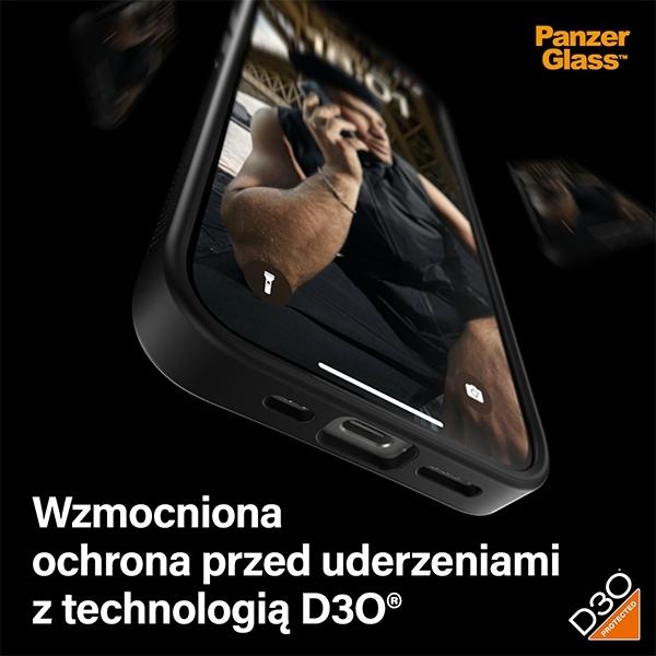Actual product image PanzerGlass ClearCase with D3O (Apple iPhone 15 Pro)