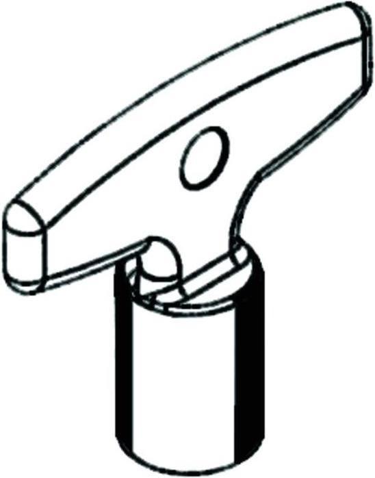 Actual product image Schell 78 230 03 99 Socket spanner for POLAR external wall fittings