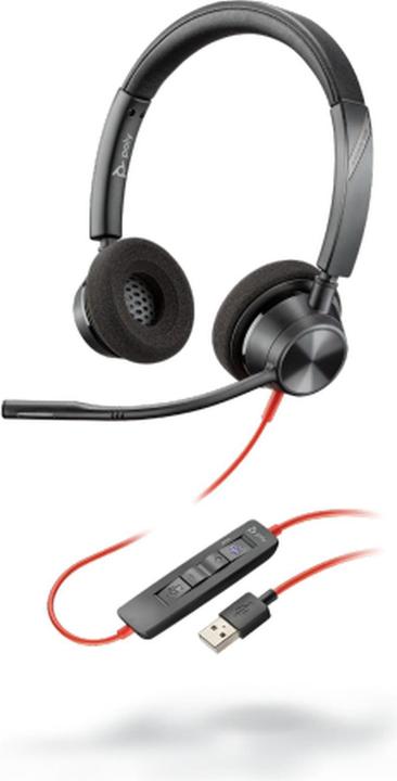 Produktbild Poly Blackwire 3320 MS (USB-A) (Kabelgebunden, USB-A)