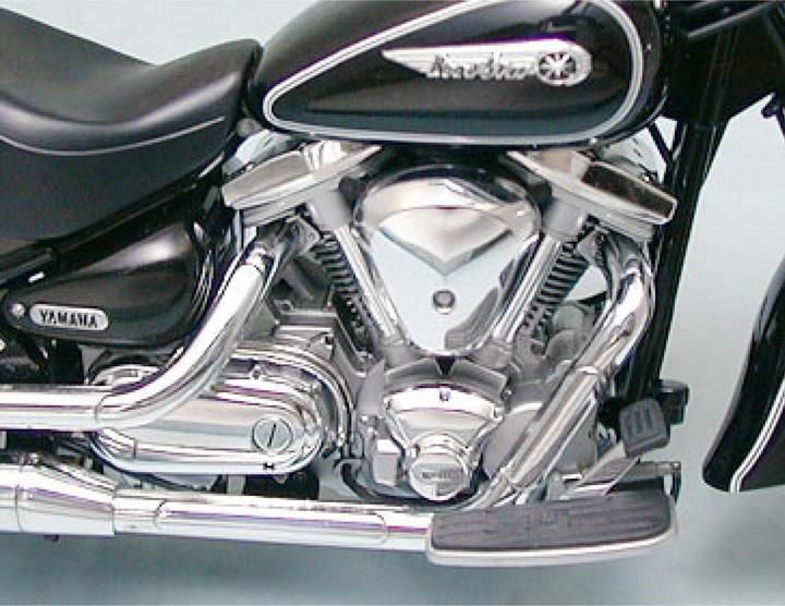 Actual product image Tamiya 1:12 Yamaha XV1600 Road Star 1999