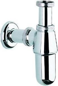 Actual product image Grohe Trap 1 1/4inch, for washbasins chrome (Siphon mounting material, 1 1/4")