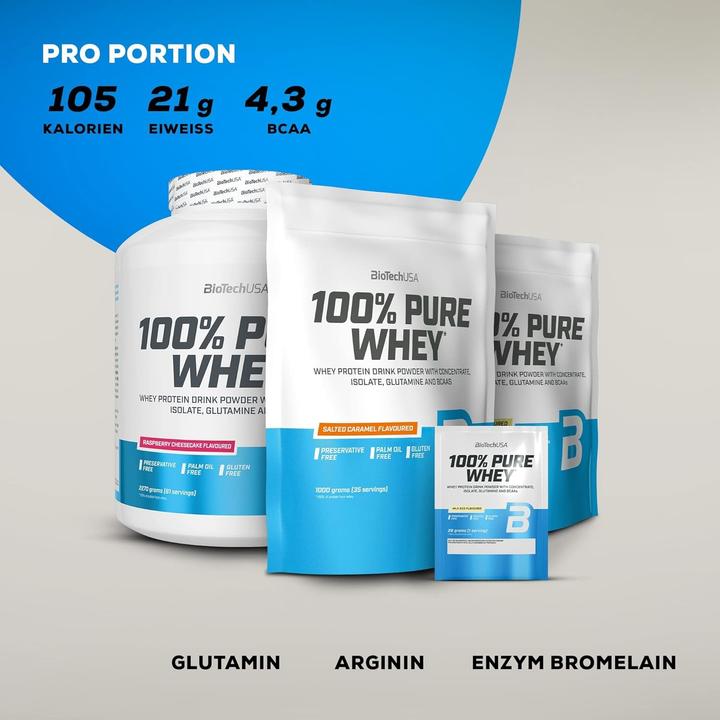 Immagine prodotto Biotech USA 100 Siero di latte puro (Vaniglia Bourbon, 1 pz., 2270 g)
