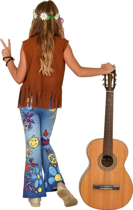 Produktbild Widmann 70er JAHRE LEGGINGS HIPPIE JEANS, 158 cm / 11-13 Years