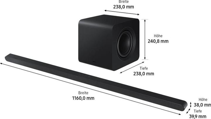 Image du produit Samsung HW-S810GD/ZG (330 W, 3.1.2 Canal)
