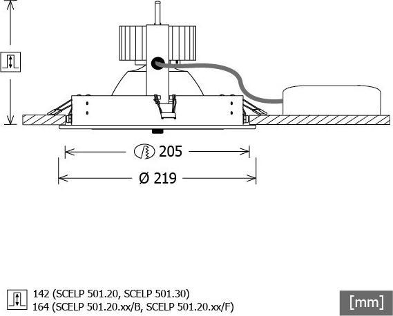 Produktbild LTS LED-Einbaustrahler (2890 lm)