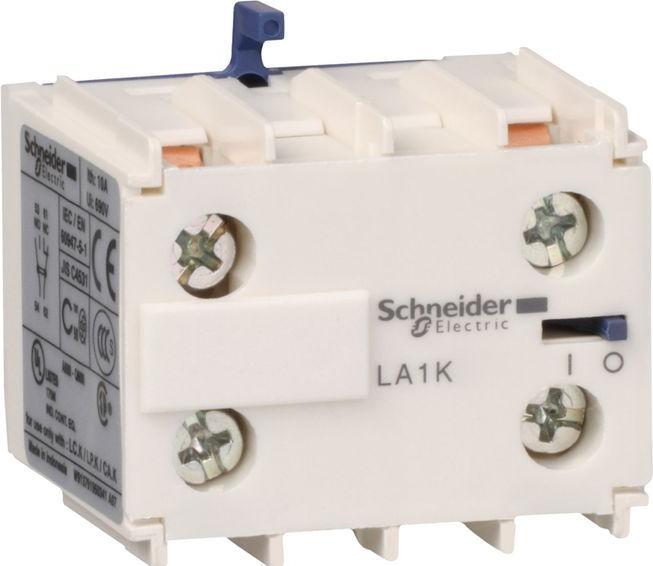 Image du produit Schneider Electric Bloc de contacts auxiliaires 1 contact à fermeture 1 contact à ouverture