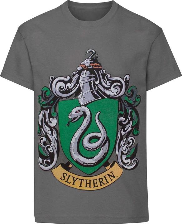 offizielles Jungen Slytherin Wappen TShirt (116)