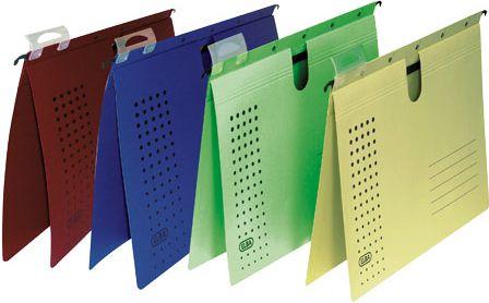 Actual product image Elba hanging file chic, professional stapling, A4, green (A4, 25 x)