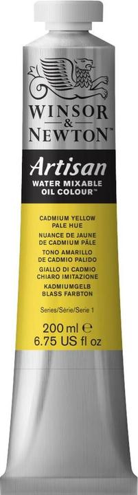 Winsor & Newton Artisan water mix oil 200ml cad. yellow pale 119 (Yellow Pale, 200 ml)