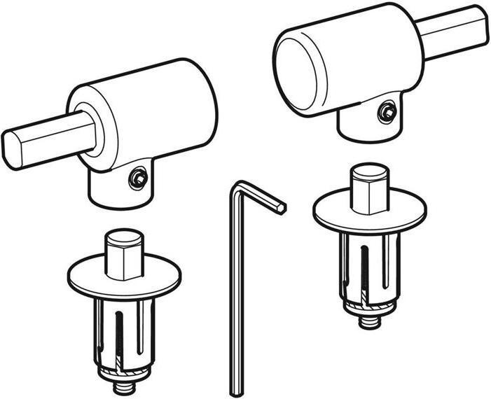 Geberit Scharniere passend zu Flow WC-Sitz 575950