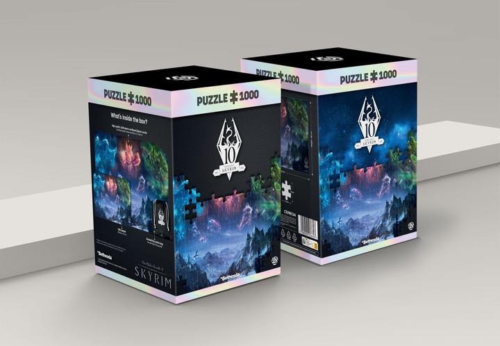 Actual product image Good Loot Skyrim: 10th Anniversary - Puzzle (1000 pieces)