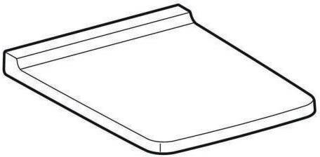 Actual product image Geberit Toilet seat XENO² white with soft-closing mechanism, quick-release