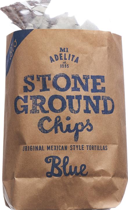 Produktbild MiAdelita Bio Tortilla Chips Blue Corn (150 g)