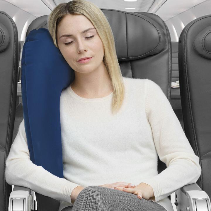 Immagine prodotto InnovaGoods Cuscino da viaggio - gonfiabile (Cuscino per testa e collo)