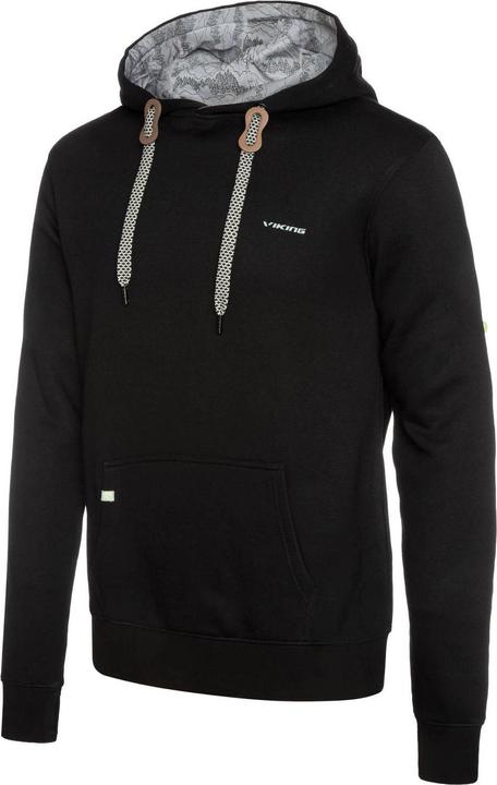 Vikingsports Europe Bamboo Laxa Hoodie Herren schwarz
