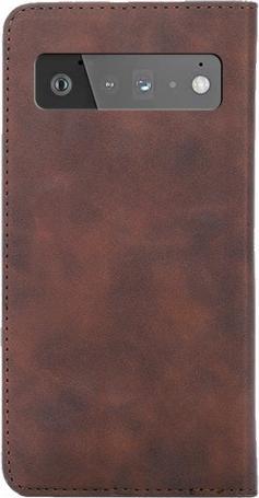 Produktbild Cover-Discount Google Pixel 6 Pro - Vintage Flip Case Hülle braun (Google Pixel 6 Pro)