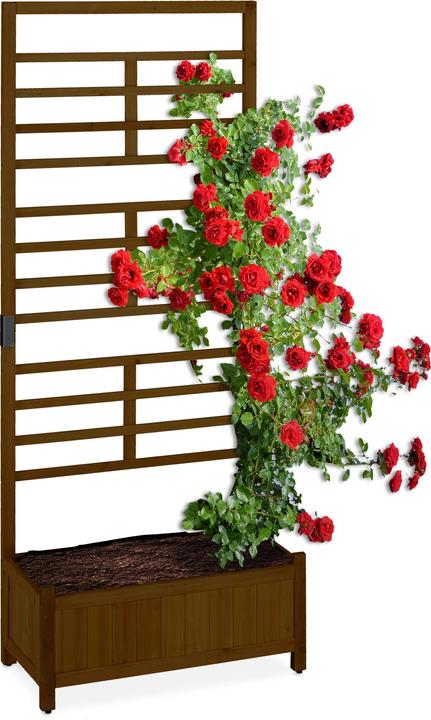 Produktbild Relaxdays Pflanzkasten Spalierwand (71.50 cm)