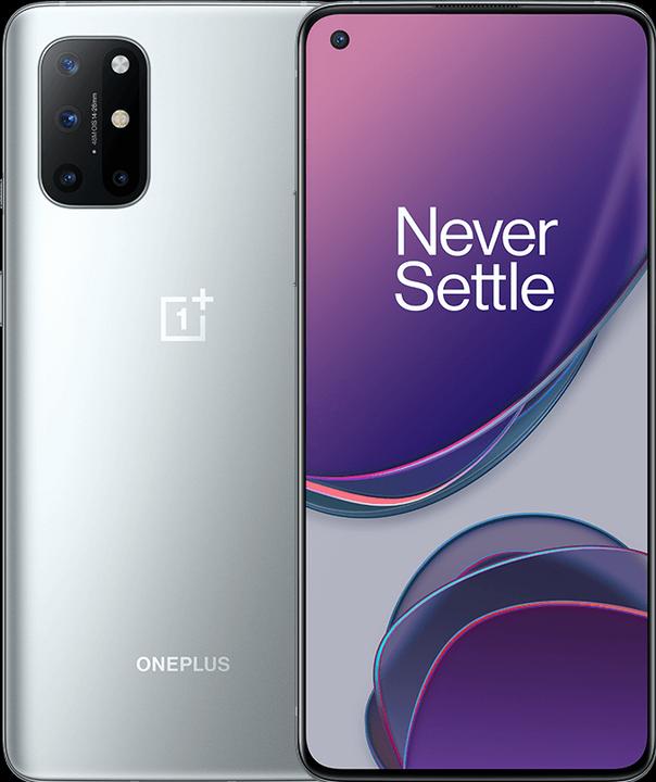 Immagine prodotto OnePlus 8T (8GB) (128 GB, Argento lunare, 6.55", Doppia SIM, 48 Mpx, 5G)