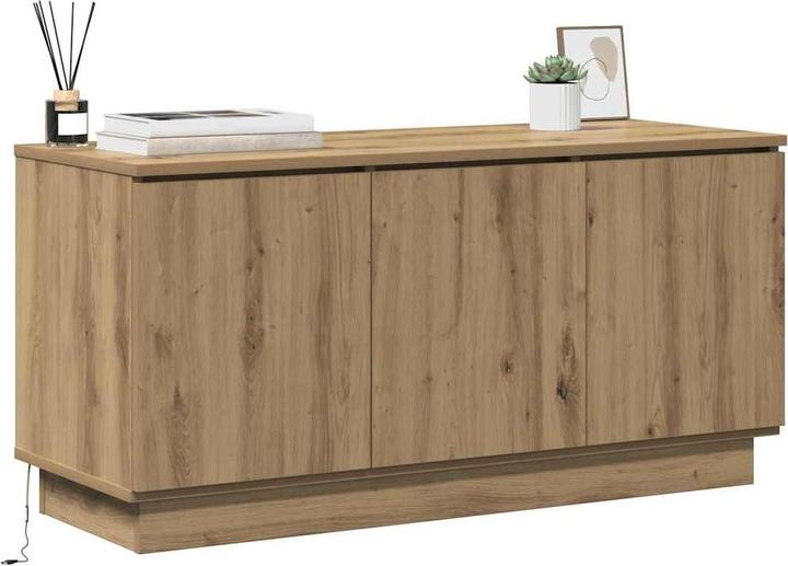 Immagine prodotto VidaXL Mobile TV in rovere massiccio 100x38x49 cm materiale in legno
