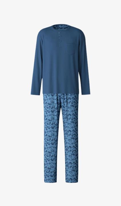 Produktbild Calida Pyjama "Relax Superlight" blau (M)
