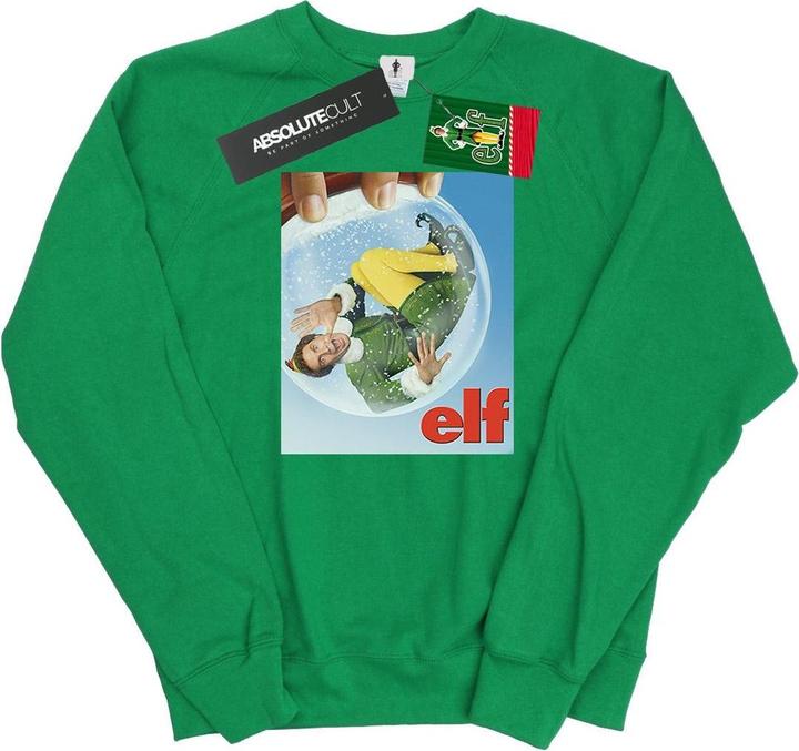 Elf Snow Globe Poster Sweatshirt (M)