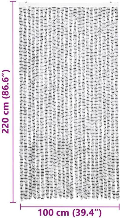 Immagine prodotto VidaXL Insektenschutz-Vorhang (100 x 220 cm)