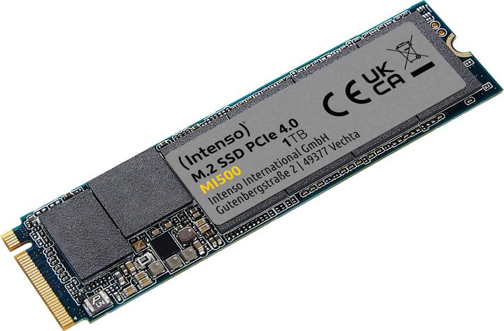 Actual product image Intenso M.2 SSD MI500 1TB PCIe NVMe Gen 4x4 (1000 GB, M.2 2280)
