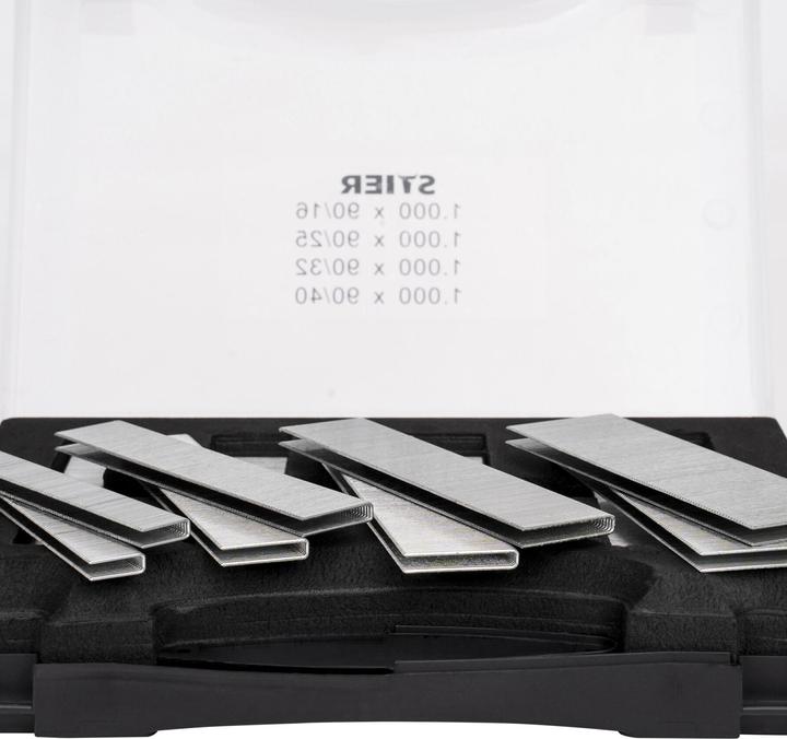 Image du produit Stier Agrafes type 90 en coffret, 16 - 40 mm (1 x)