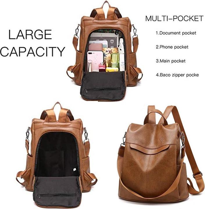 Produktbild Only-Bags.Store Rucksack wasserdicht Anti-Diebstahl-Schultertasche