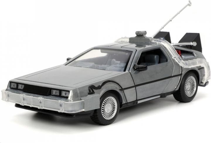 Immagine prodotto Jada 253255038 - Ritorno al Futuro 1 - Time Machine DeLorean DMC12 con luci - sc