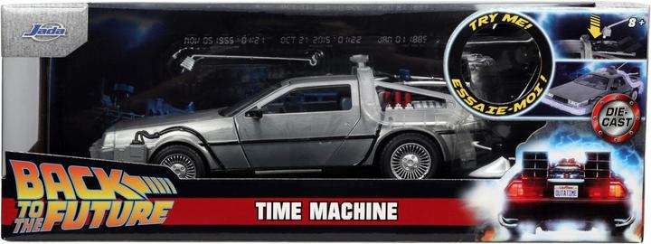 Immagine prodotto Jada 253255038 - Ritorno al Futuro 1 - Time Machine DeLorean DMC12 con luci - sc