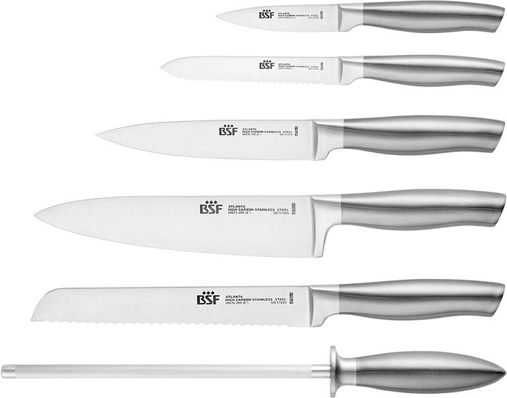 Actual product image BSF Atlanta knife block, 7-piece