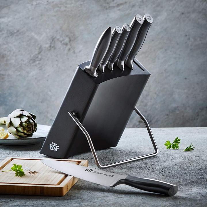 Actual product image BSF Atlanta knife block, 7-piece
